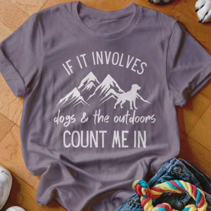 Dogs & Outdoors Shirt - The Pawsitive Initiative