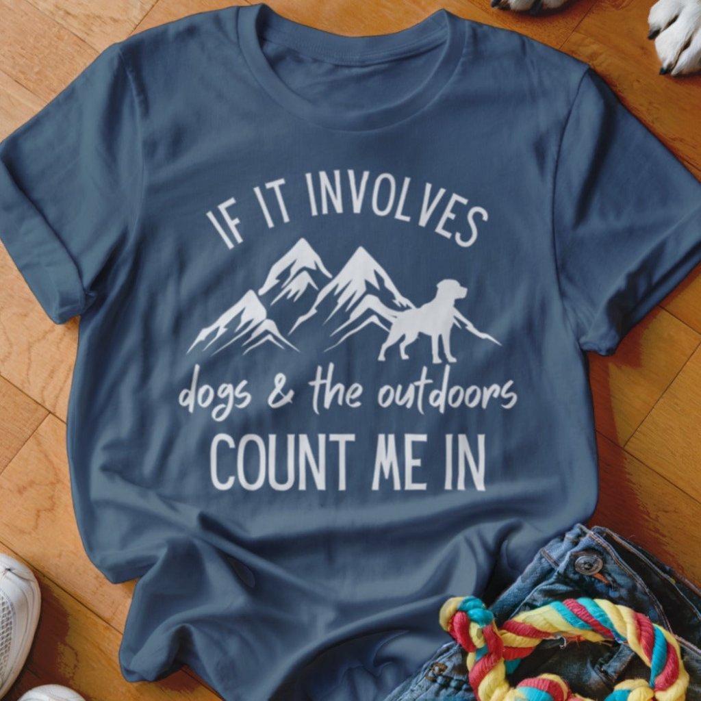 Dogs & Outdoors Shirt - The Pawsitive Initiative