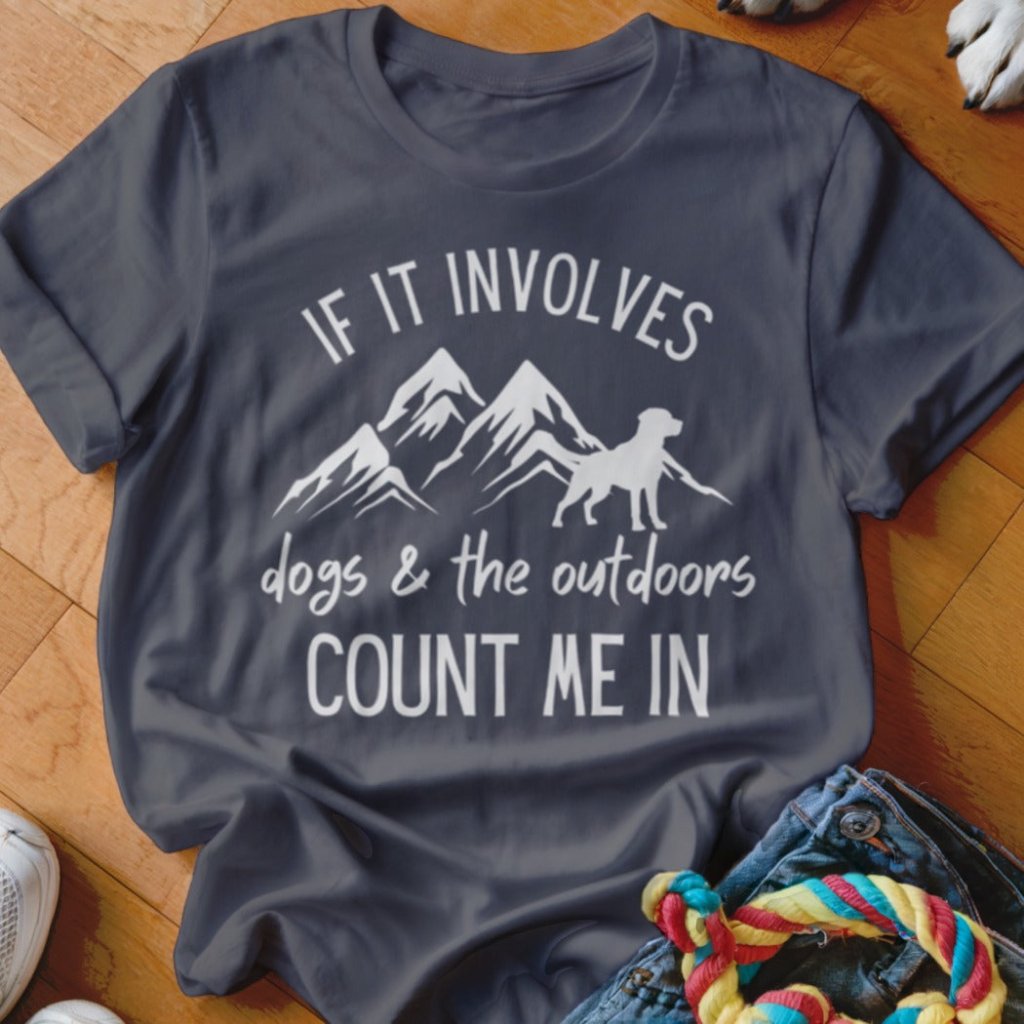 Dogs & Outdoors Shirt - The Pawsitive Initiative