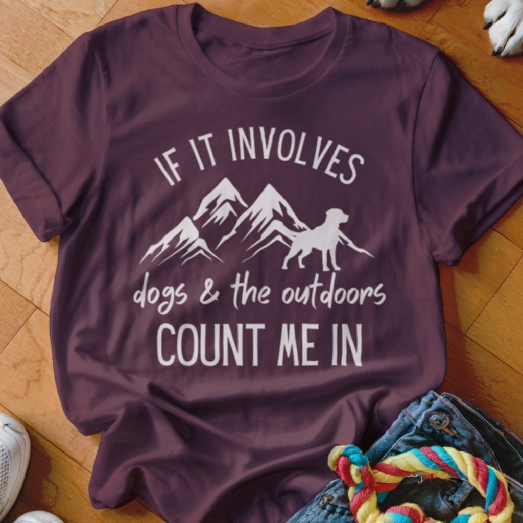 Dogs & Outdoors Shirt - The Pawsitive Initiative