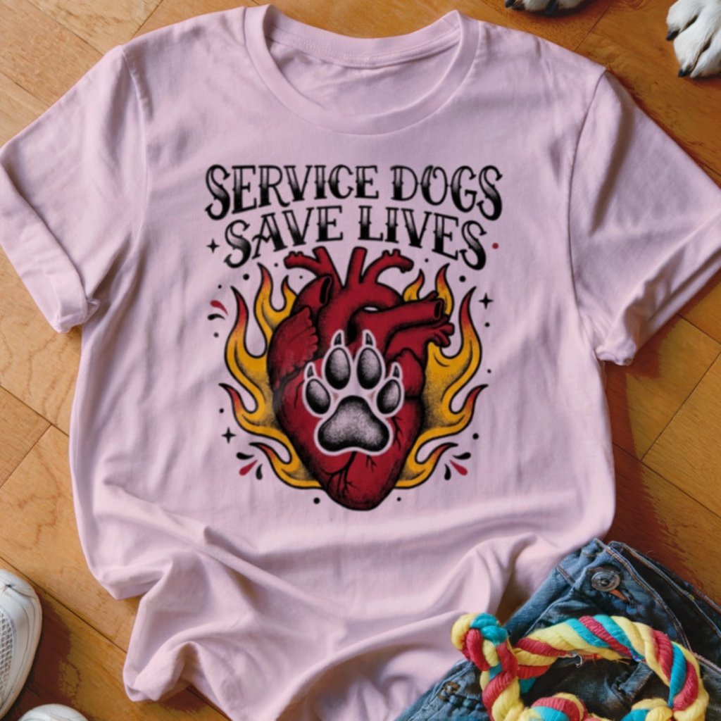 Dogs Save Lives Shirt - The Pawsitive Initiative