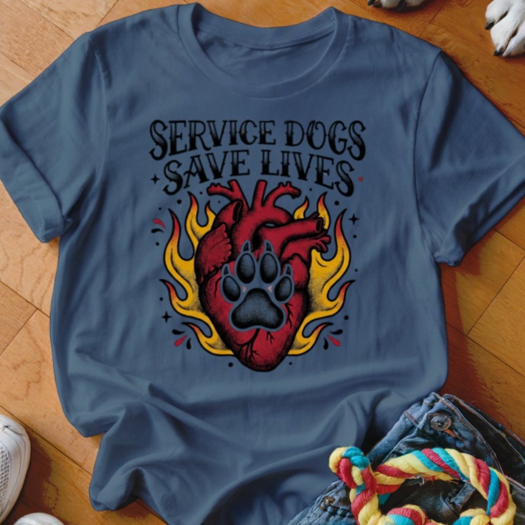 Dogs Save Lives Shirt - The Pawsitive Initiative