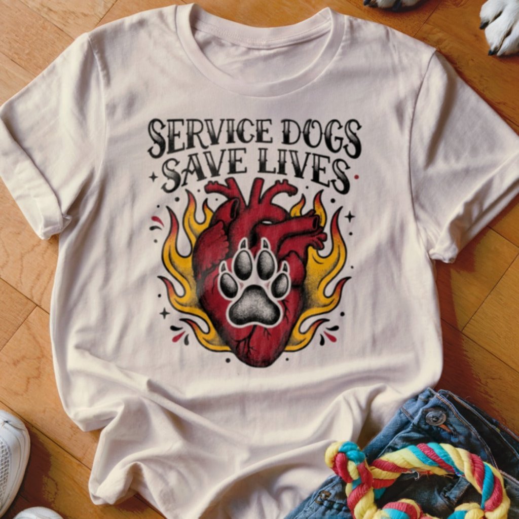 Dogs Save Lives Shirt - The Pawsitive Initiative