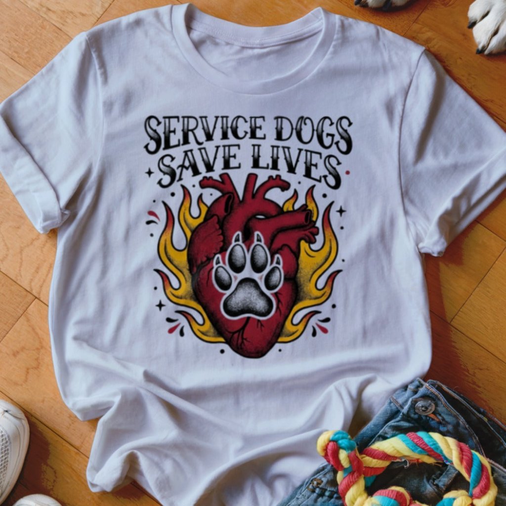 Dogs Save Lives Shirt - The Pawsitive Initiative
