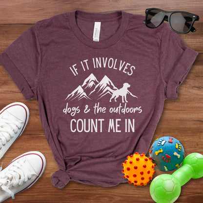 Dogs & The Outdoors Shirt - The Pawsitive Initiative