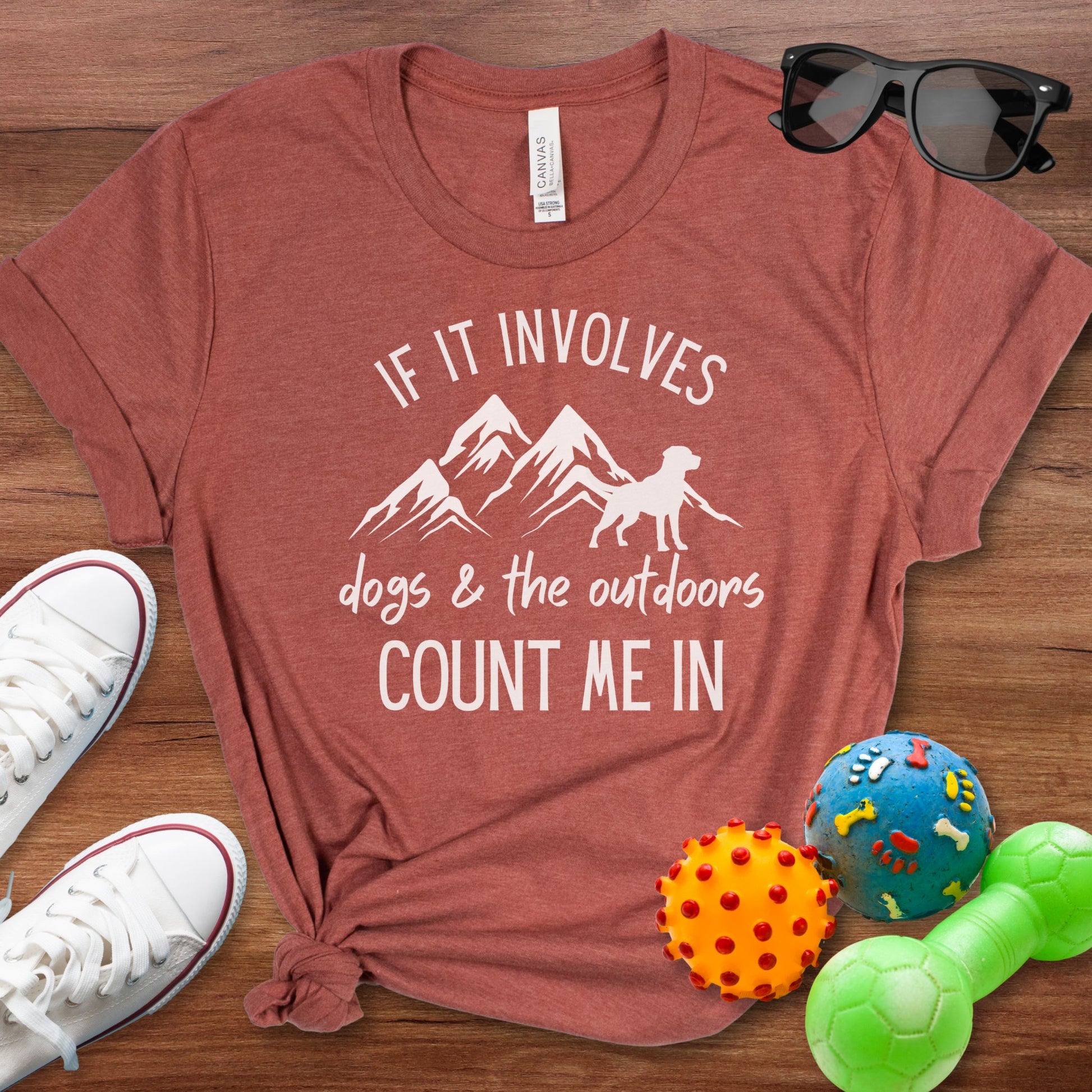 Dogs & The Outdoors Shirt - The Pawsitive Initiative