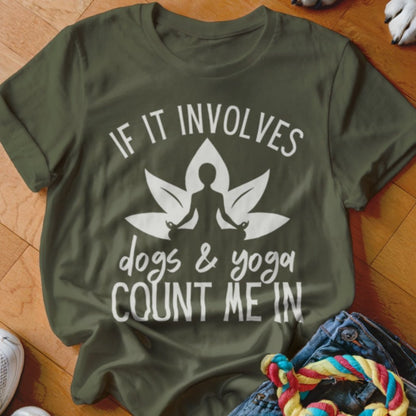 Dogs & Yoga Shirt - The Pawsitive Initiative