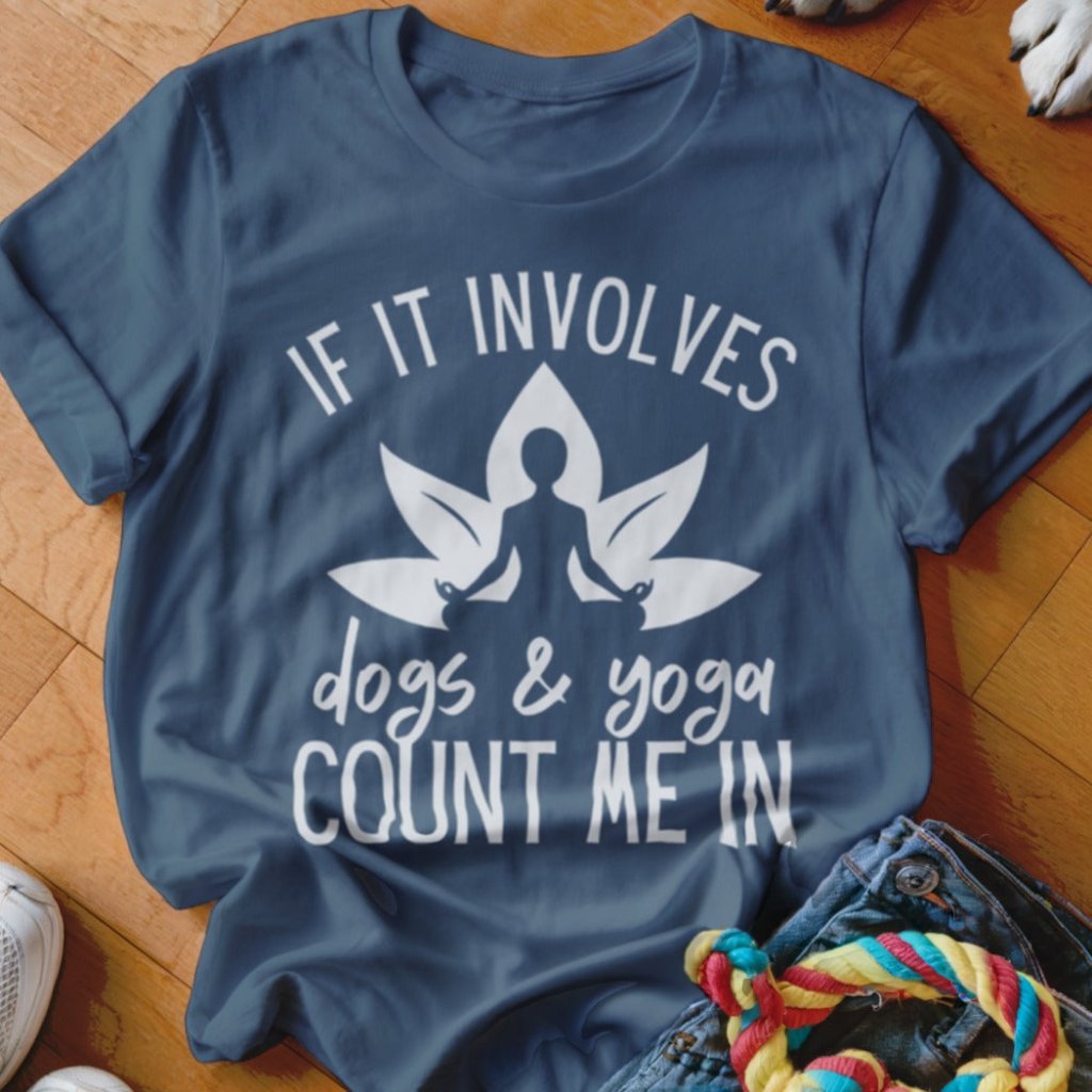 Dogs & Yoga Shirt - The Pawsitive Initiative
