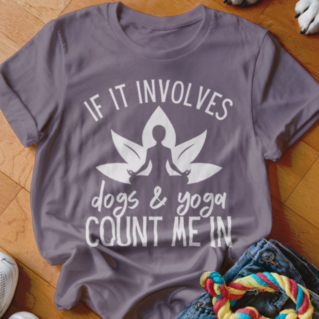 Dogs & Yoga Shirt - The Pawsitive Initiative