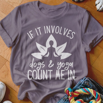 Dogs & Yoga Shirt - The Pawsitive Initiative