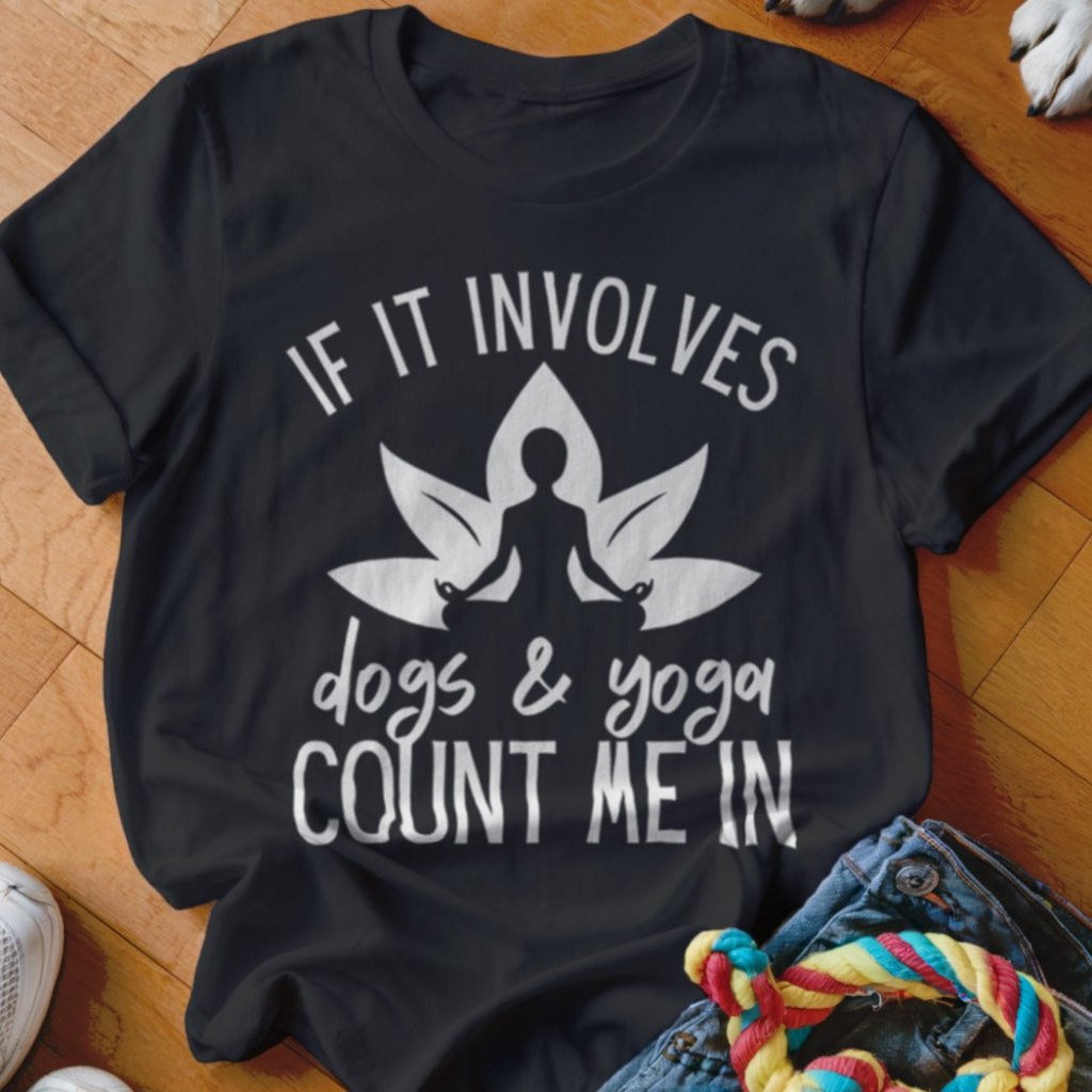 Dogs & Yoga Shirt - The Pawsitive Initiative
