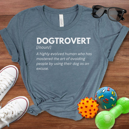 Dogtrovert Shirt - The Pawsitive Initiative