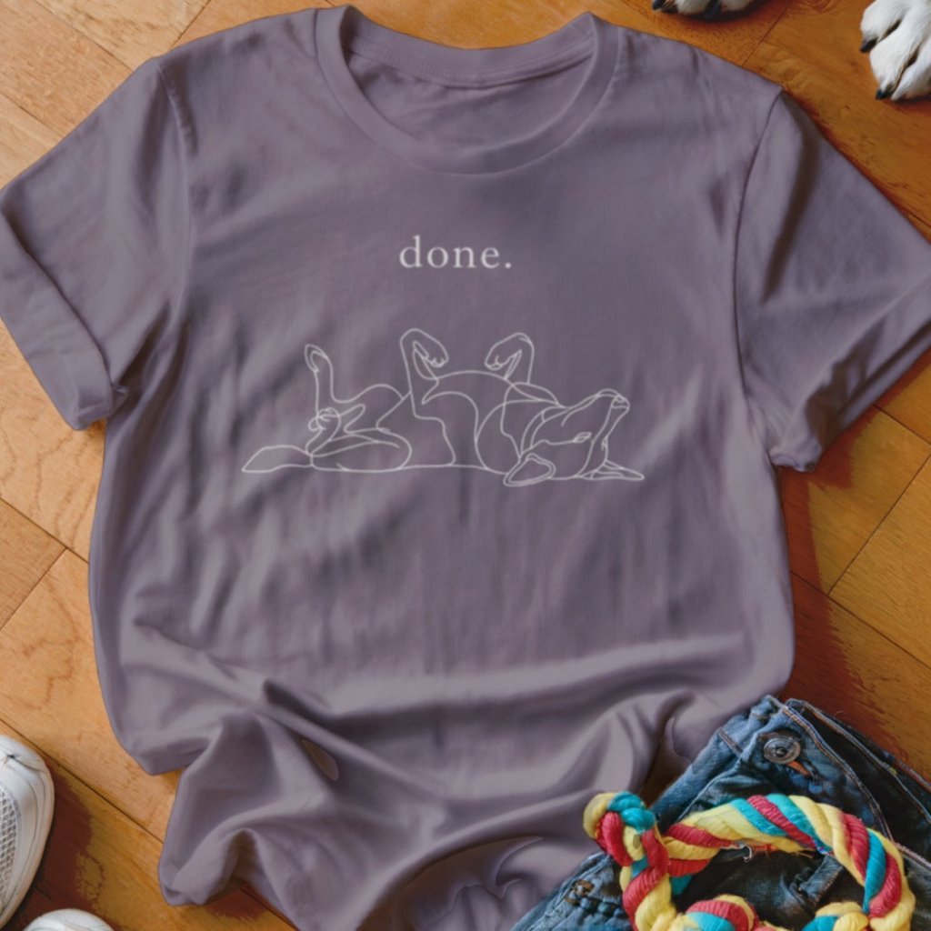 Done Shirt - The Pawsitive Initiative