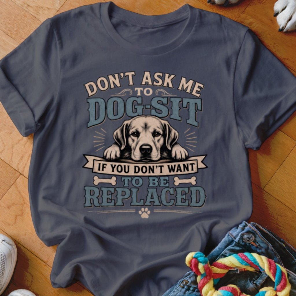 Don't Want To Be Replaced Shirt - The Pawsitive Initiative