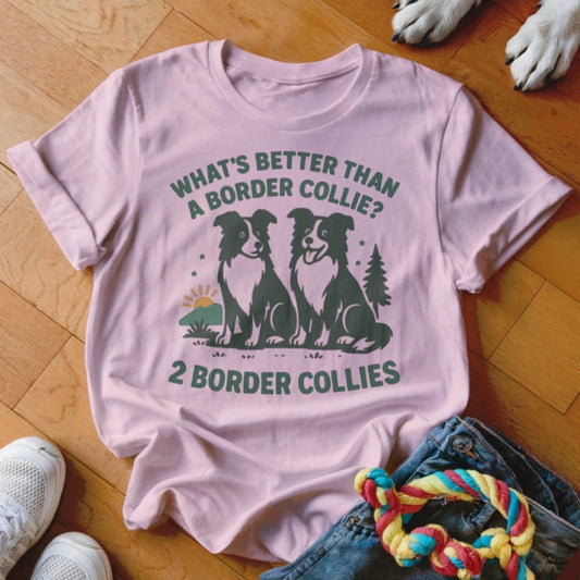 Double Collie Shirt - The Pawsitive Initiative