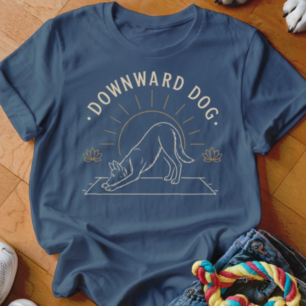 Downward Dog Shirt - The Pawsitive Initiative