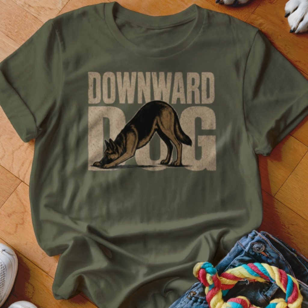 Downward Dog Shirt - The Pawsitive Initiative