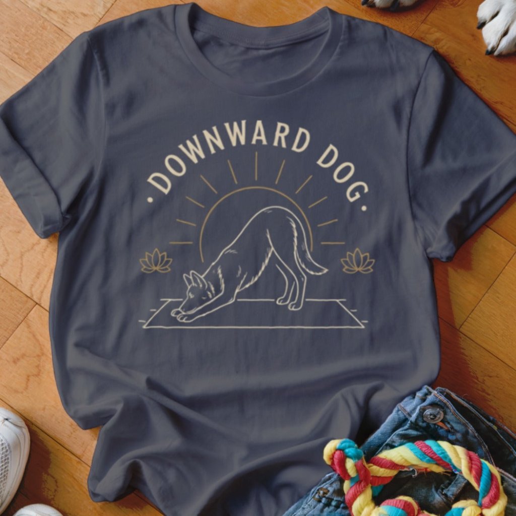 Downward Dog Shirt - The Pawsitive Initiative