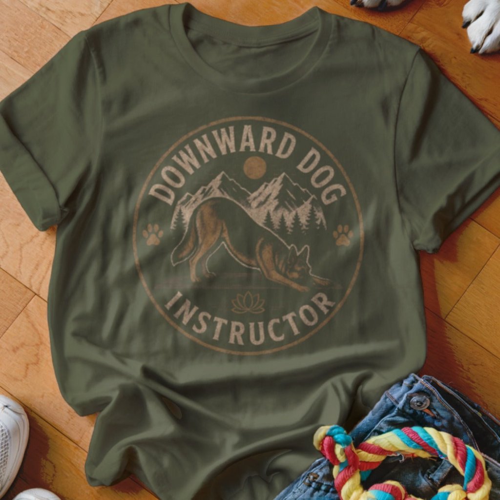 Downward Dog Shirt - The Pawsitive Initiative