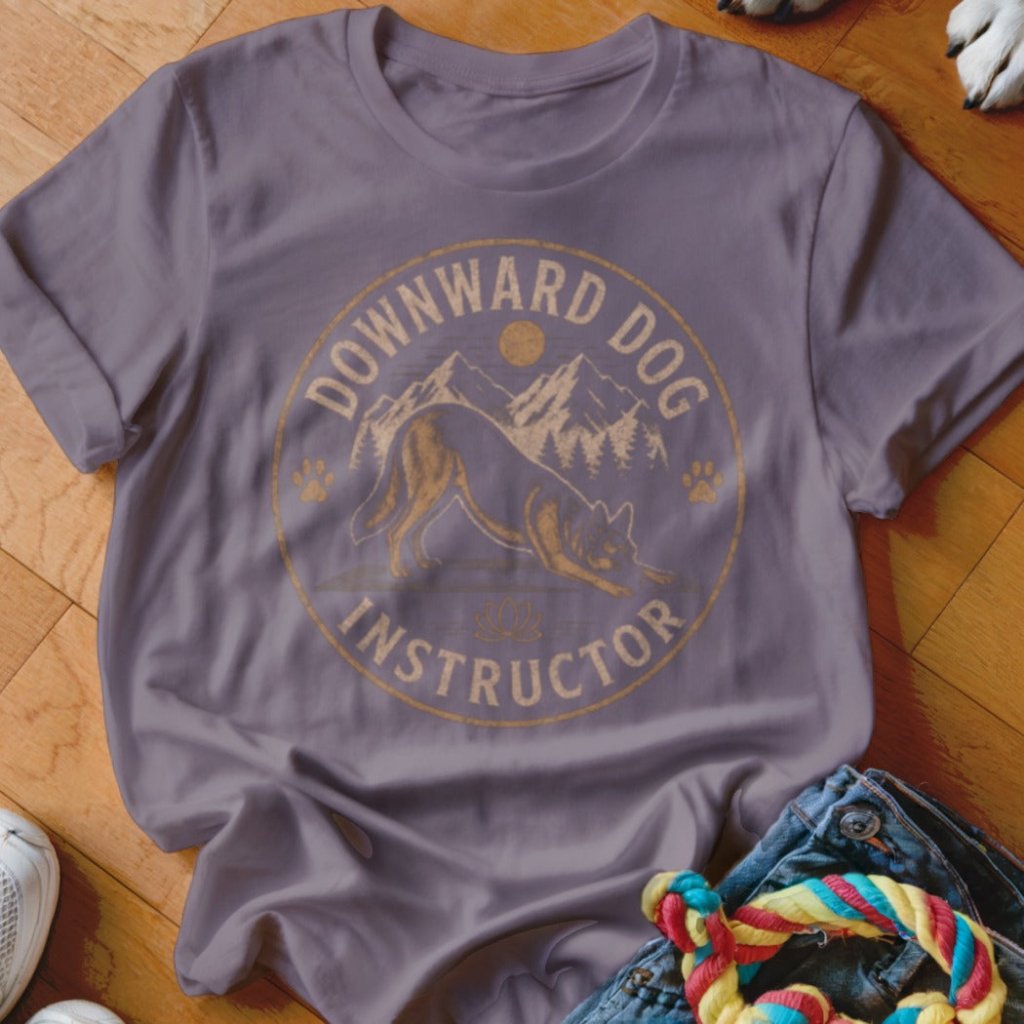 Downward Dog Shirt - The Pawsitive Initiative