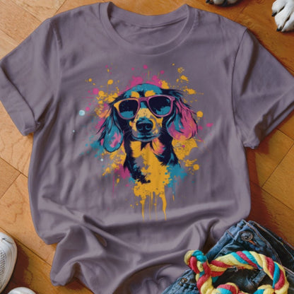 Doxie Color Splash Shirt - The Pawsitive Initiative