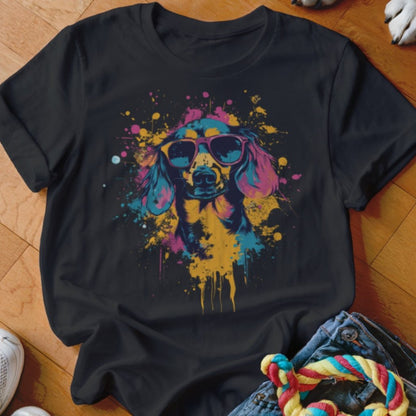 Doxie Color Splash Shirt - The Pawsitive Initiative