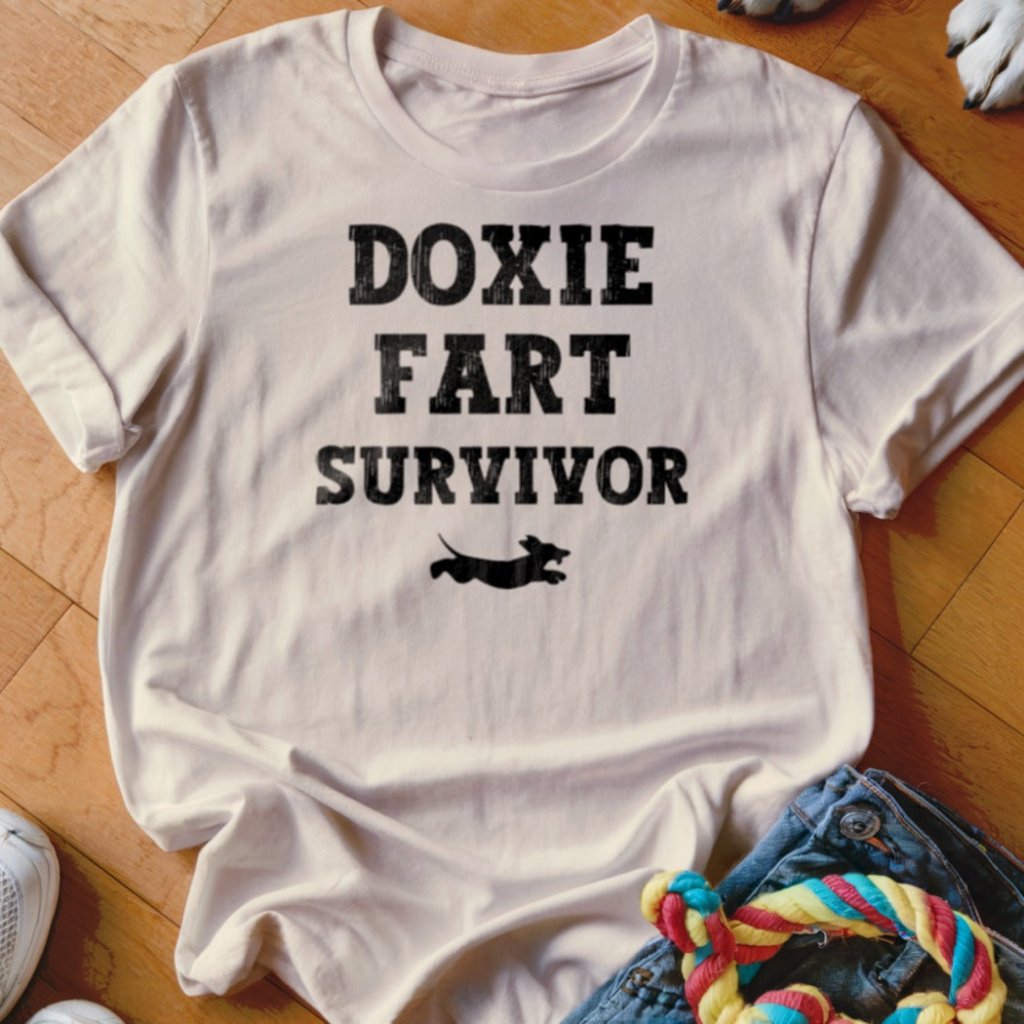 Doxie Fart Survivor Shirt - The Pawsitive Initiative