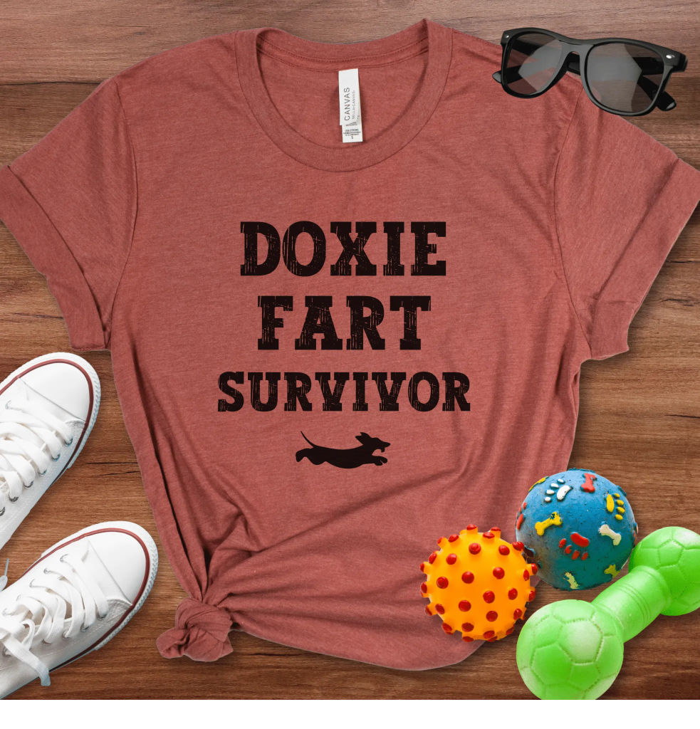 Doxie Fart Survivor Shirt - The Pawsitive Initiative