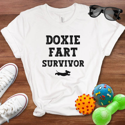 Doxie Fart Survivor Shirt - The Pawsitive Initiative