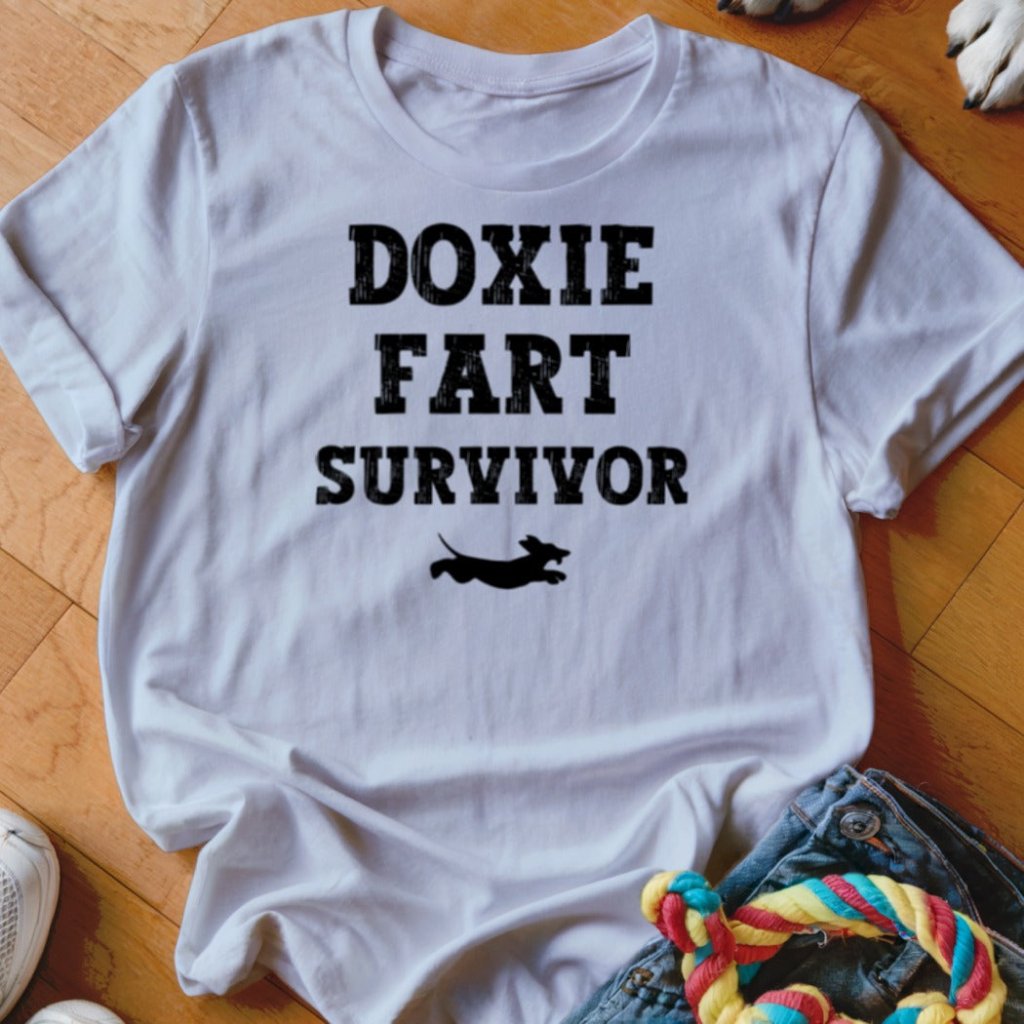 Doxie Fart Survivor Shirt - The Pawsitive Initiative