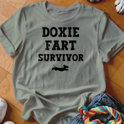 Doxie Fart Survivor Shirt - The Pawsitive Initiative