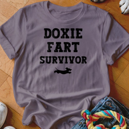 Doxie Fart Survivor Shirt - The Pawsitive Initiative
