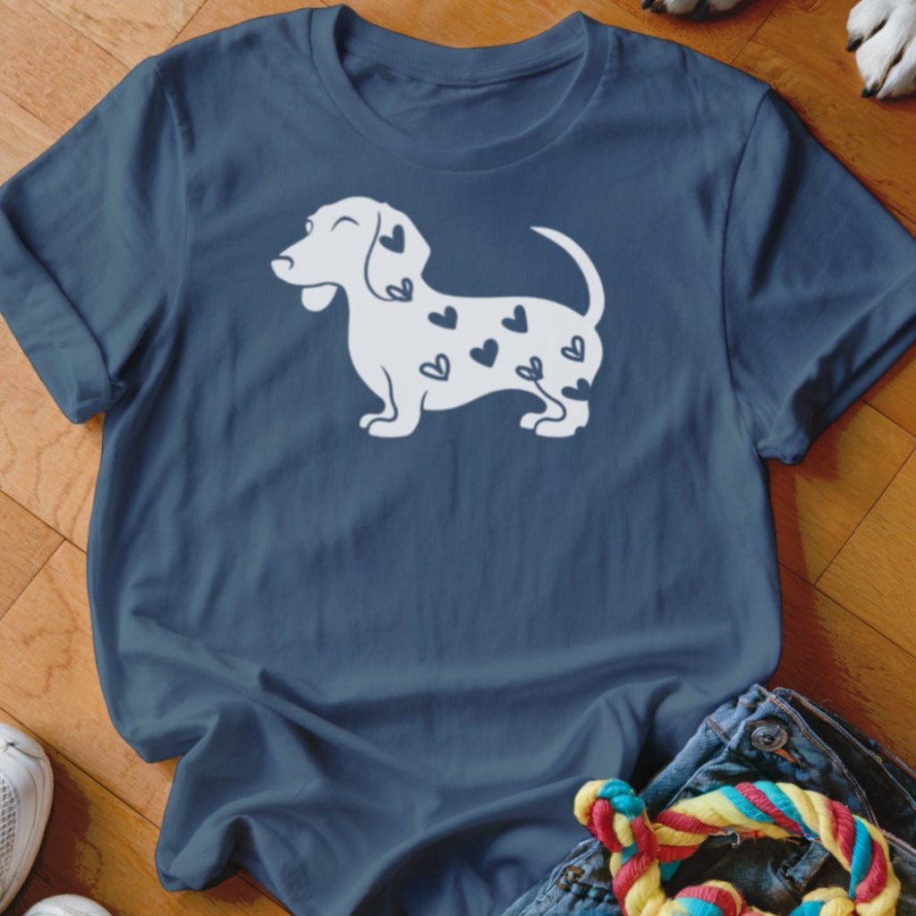 Doxie Hearts Shirt - The Pawsitive Initiative