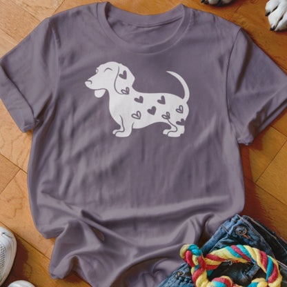 Doxie Hearts Shirt - The Pawsitive Initiative