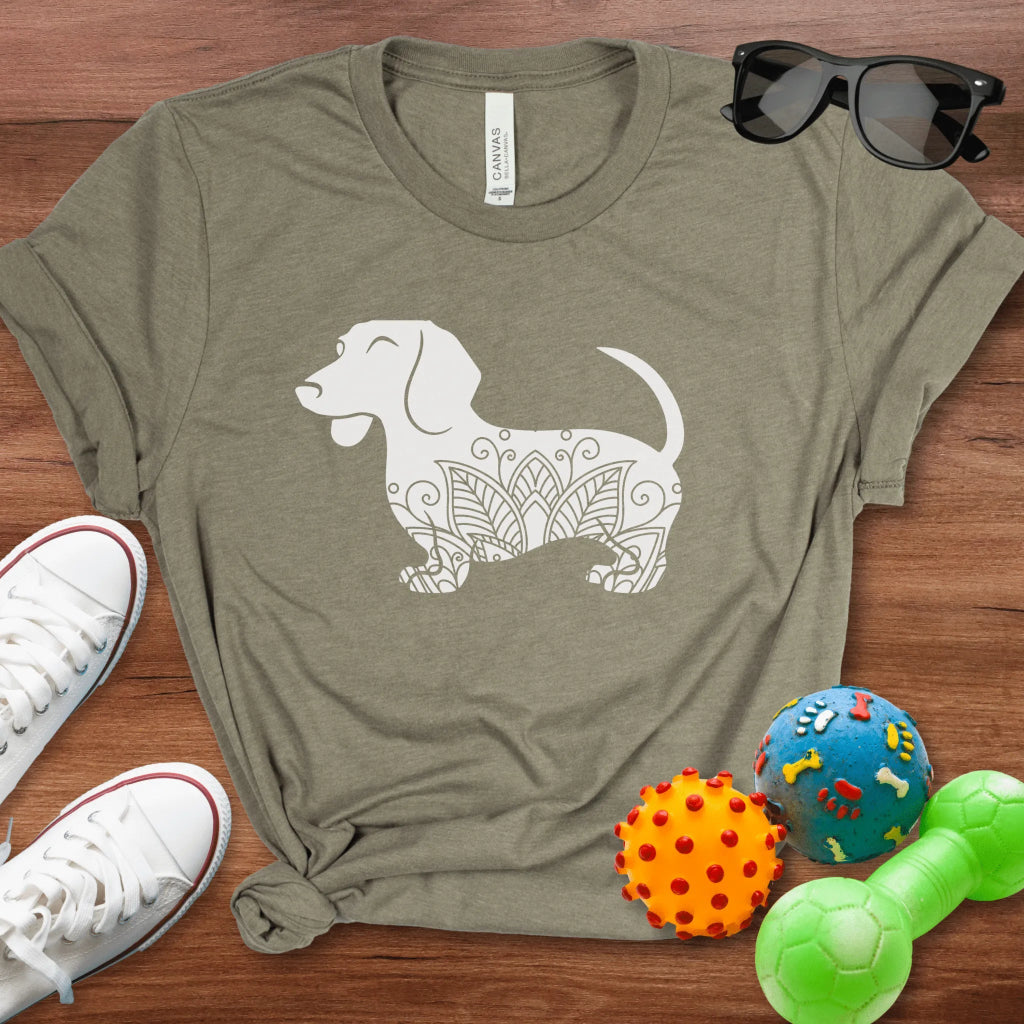 Doxie Lotus Shirt - The Pawsitive Initiative
