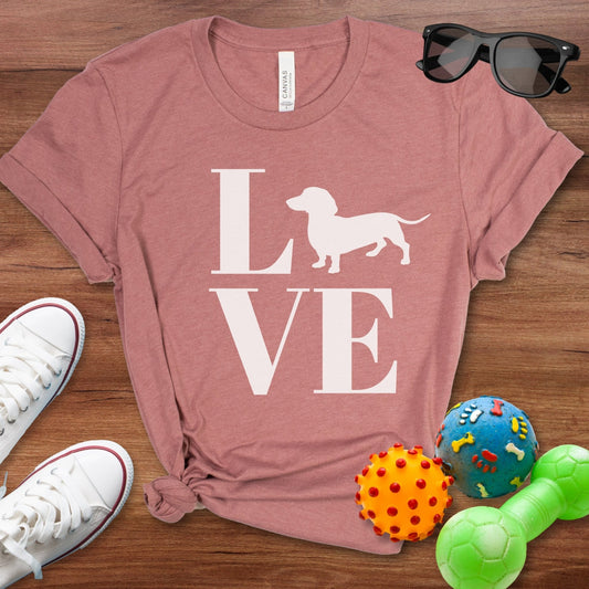 Doxie Love Shirt - The Pawsitive Initiative