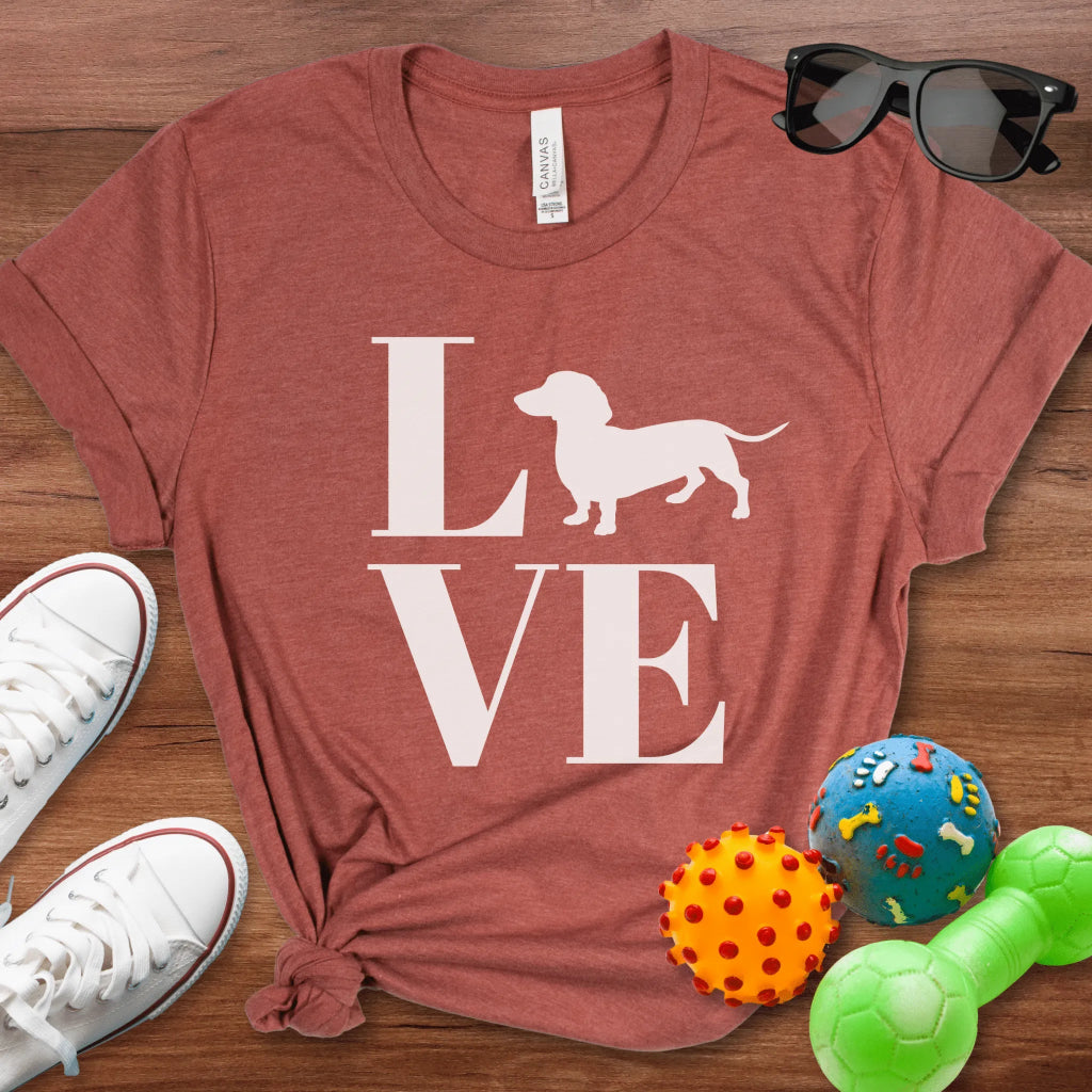 Doxie Love Shirt - The Pawsitive Initiative