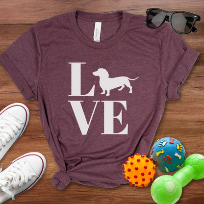 Doxie Love Shirt - The Pawsitive Initiative
