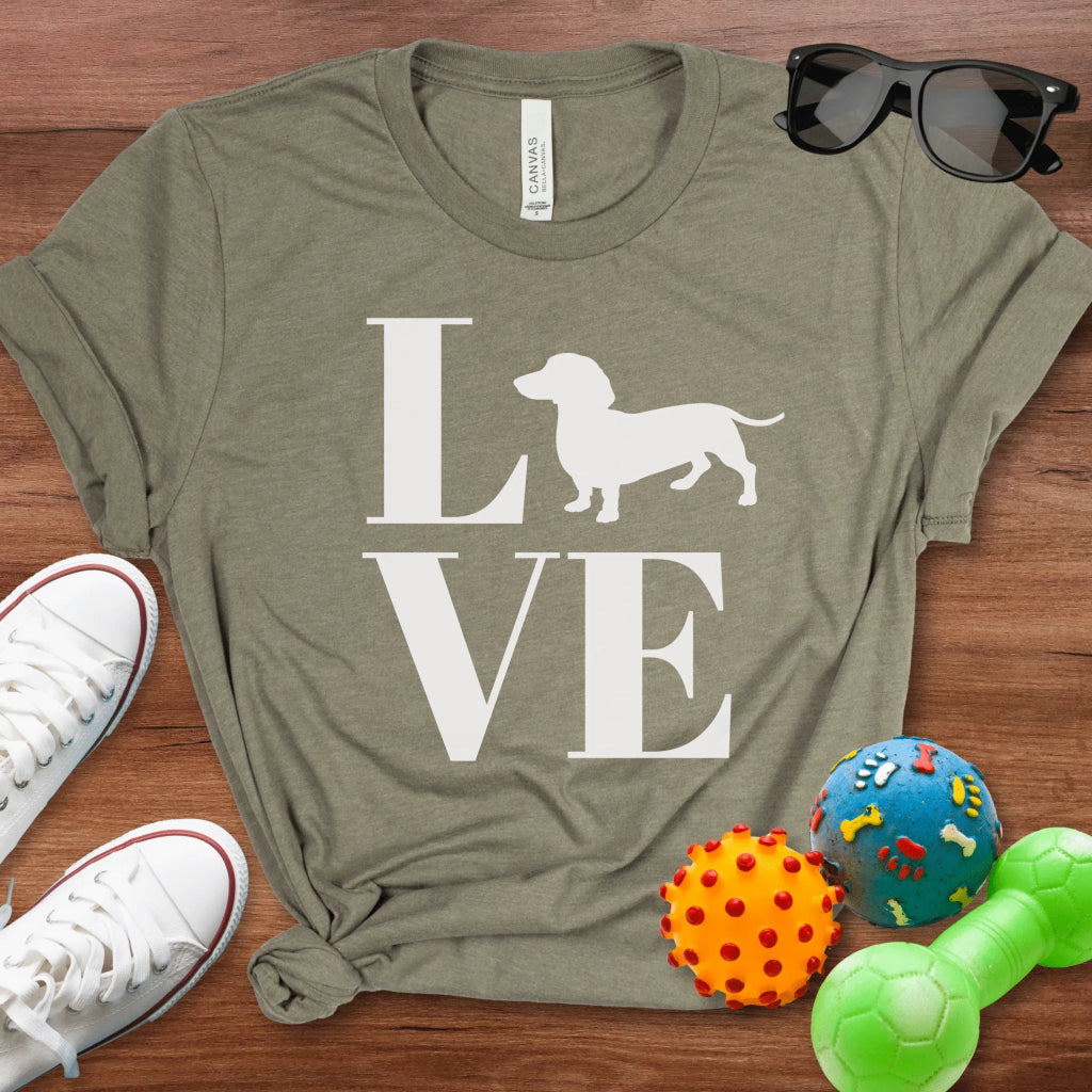 Doxie Love Shirt - The Pawsitive Initiative
