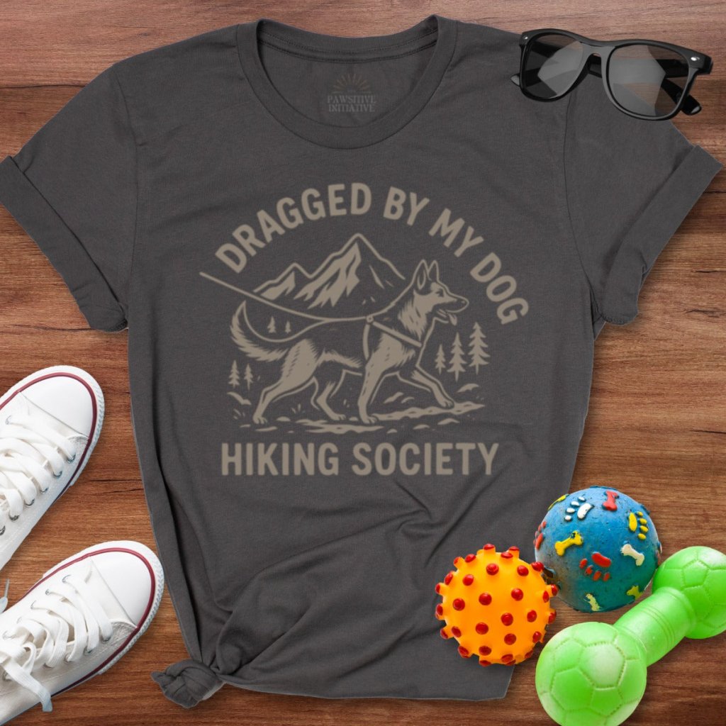 Dragged By My Dog Shirt - The Pawsitive Initiative