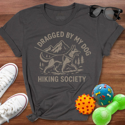 Dragged By My Dog Shirt - The Pawsitive Initiative