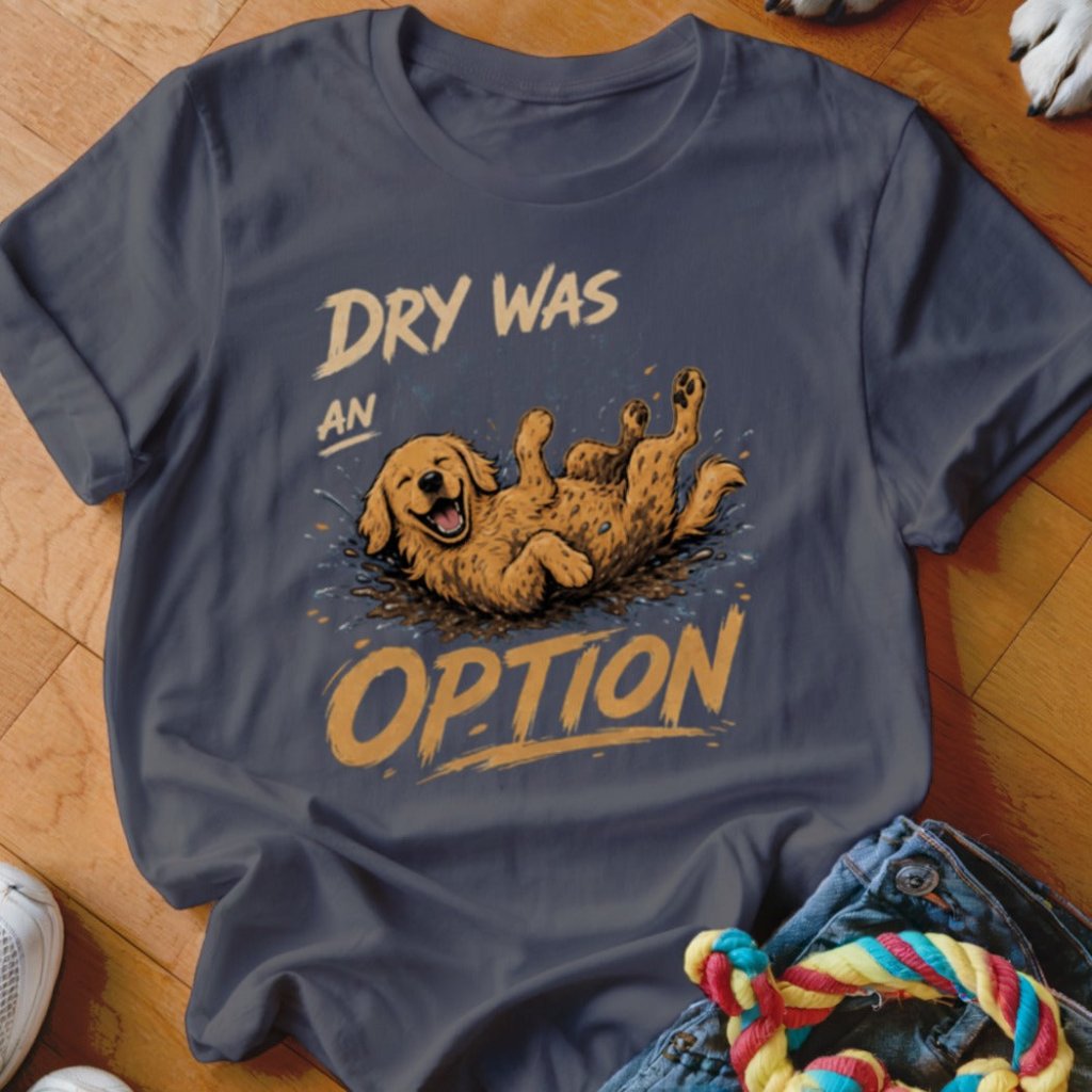 Dry Was Never An Option Golden Shirt - The Pawsitive Initiative