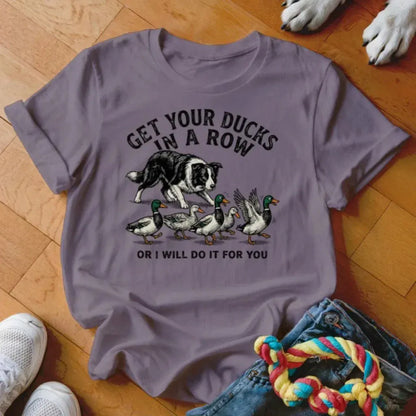 Ducks in a Row Shirt - The Pawsitive Initiative