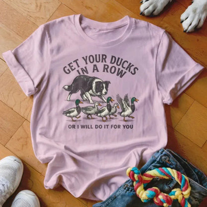 Ducks in a Row Shirt - The Pawsitive Initiative