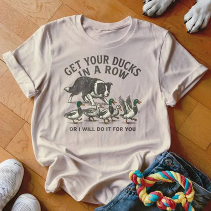 Ducks in a Row Shirt - The Pawsitive Initiative