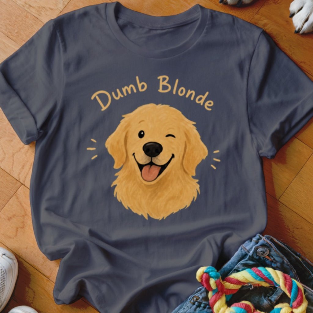 Dumb Blonde Shirt - The Pawsitive Initiative