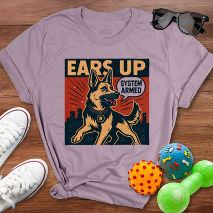Ears Up Comic Shirt - The Pawsitive Initiative