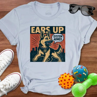 Ears Up Comic Shirt - The Pawsitive Initiative