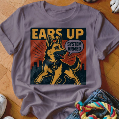 Ears Up Comic Shirt - The Pawsitive Initiative