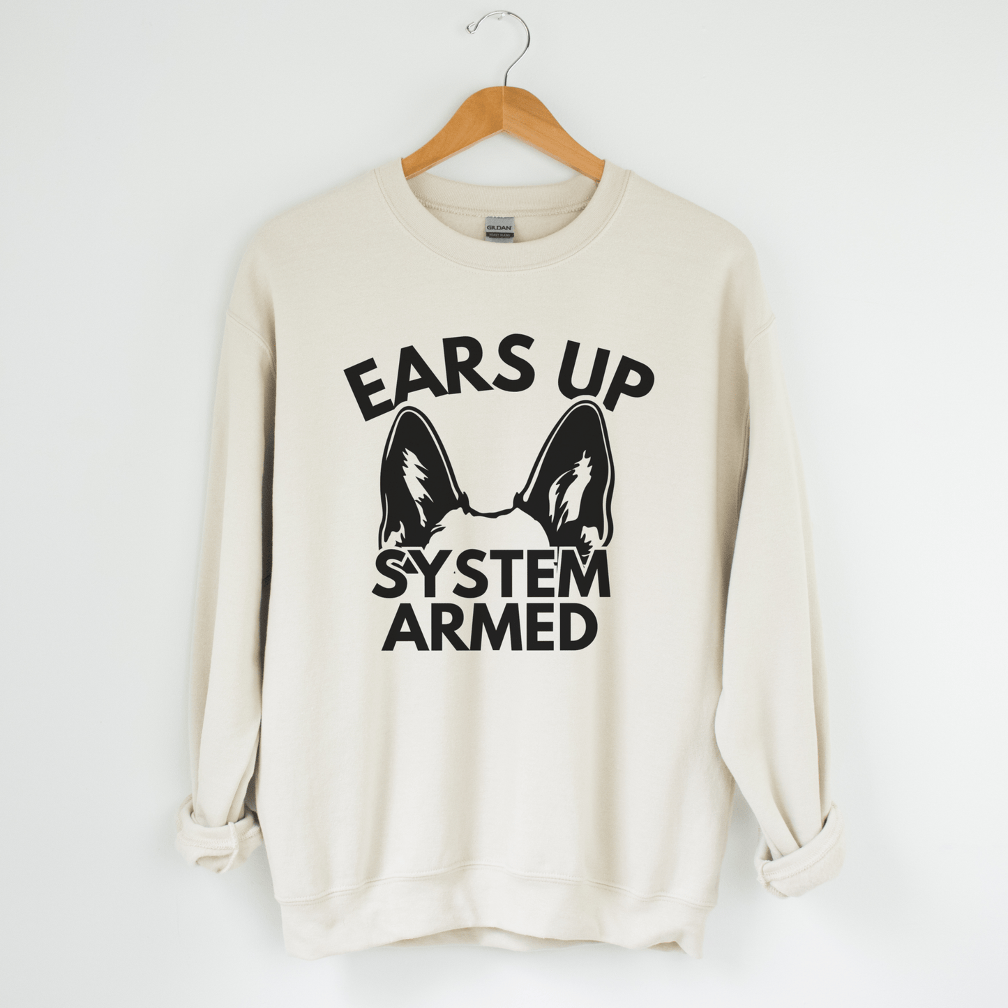 Ears Up System Armed Sweatshirt - The Pawsitive Initiative